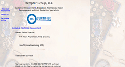 Desktop Screenshot of kemptergroup.com